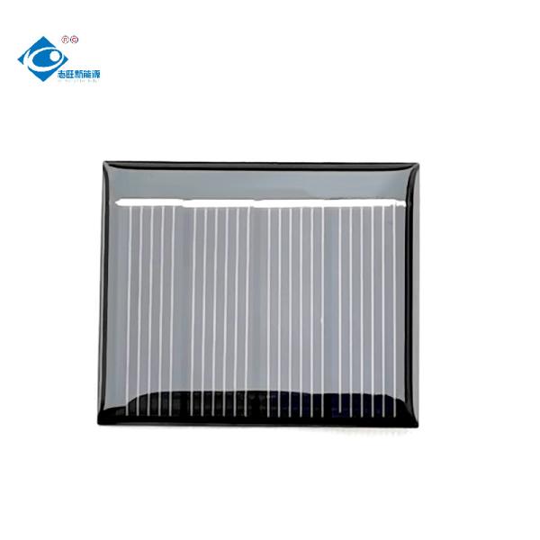2V Customized Epoxy Resin Solar Panel ZW-46385 Portable Solar Panels Charger 0.25W