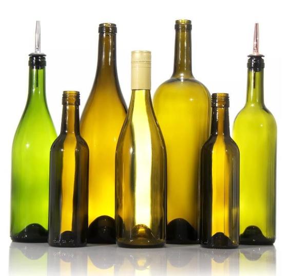 Garrafa de vinho de vidro vazio em vidro verde marrom claro congelado personalizado Bouteille En Verre De Vin 750 ml