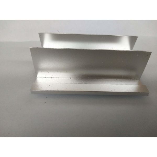 Gold Electrolytic Coated Aluminum Alloy Profile Salt Tolerant Smooth