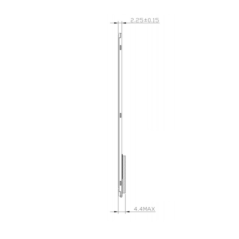 480*854 ставит точки экран дюйма TFT LCD модуля 32pin FPC 4,5 IPS LCD