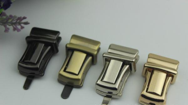 Bag hardware accessory zinc alloy purse clasp handbag metal push lock