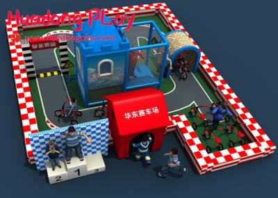 Interior Toddler Soft Play Equipment For Children'S Play Area Racing Customized