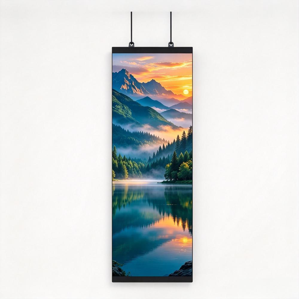 Double Sided Led Display Ultra-Slim GOB LED screen
