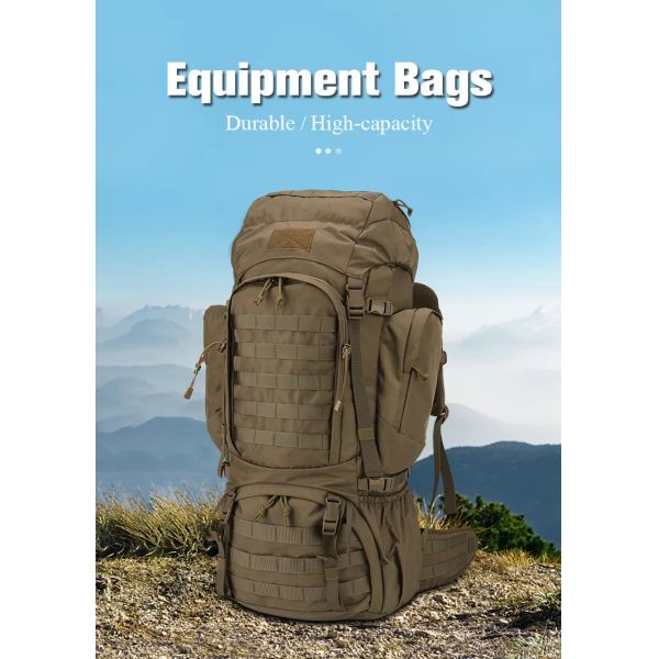 Unisex облегченный рюкзак Molle располагаясь лагерем, многофункциональная тактическая располагаясь лагерем сумка