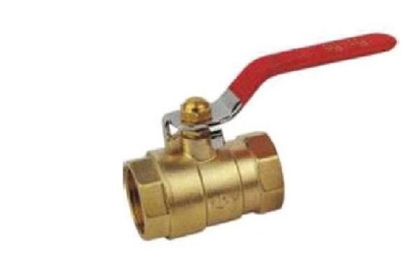Plastic Plumbing Valves Brass Ball Valve Normal Temperature Double Inner Wire DN20