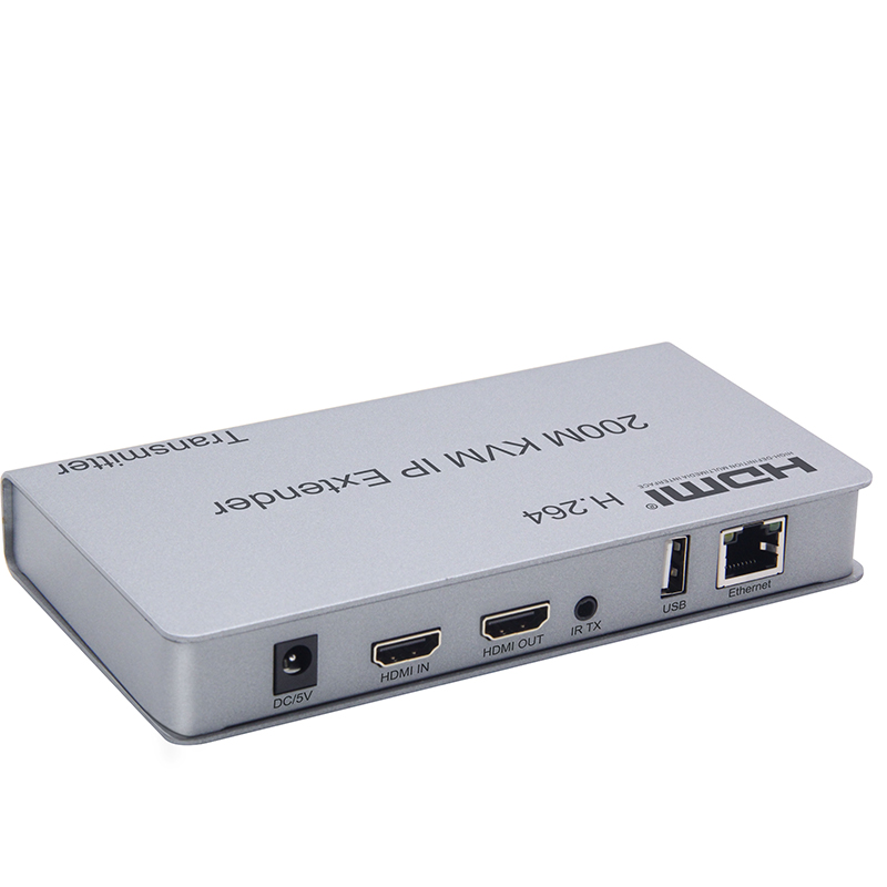Наполнитель расширения HDMI KVM клавиатуры мыши USB поддержки над IP 1080P 200M