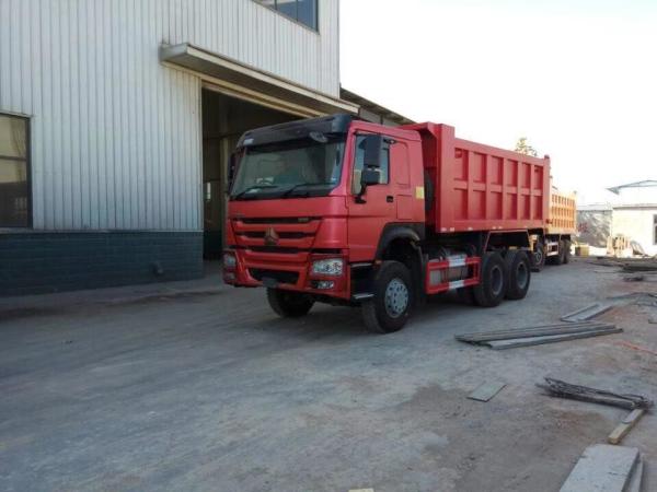 Diesel HOWO Dump Truck 6X4 Heavy Duty 371HP 10 Wheels Front Lifting Style Dumping Truck