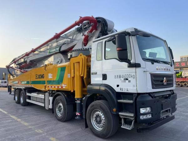 XCMG 62 mètres Camion à pompe à béton Sitrak Camions à pompe 2025