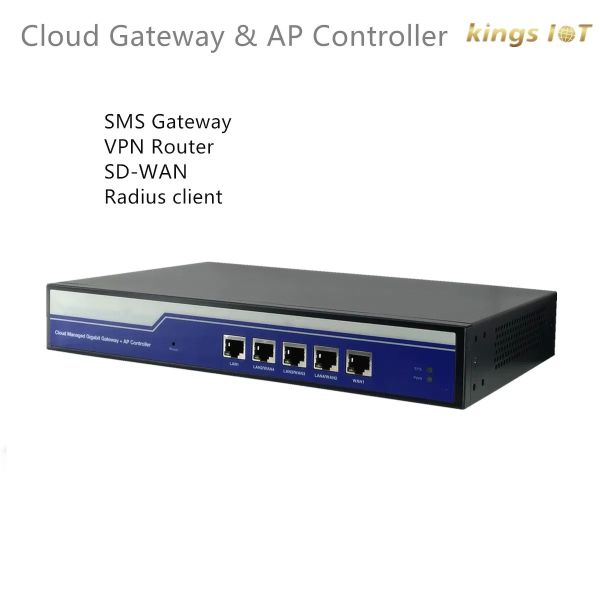 Multiple Function Gateway Support Ap Controller, SMS Authentication, Ipsec VPN, Cloud for Manage Gateway