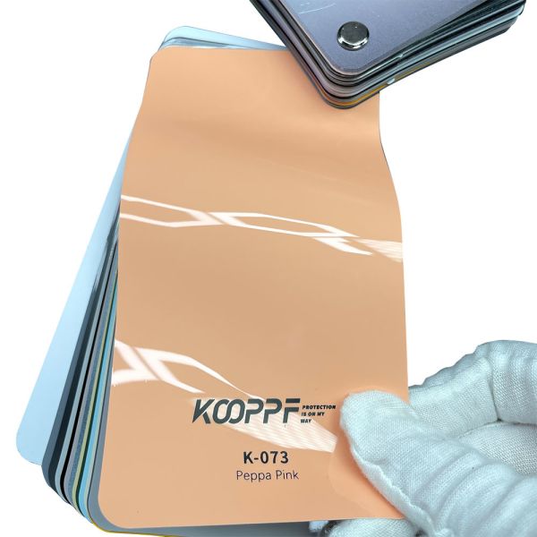Peppa Pink TPU couleur peinture de voiture film de protection couleur vinyle 7.5mil K-073