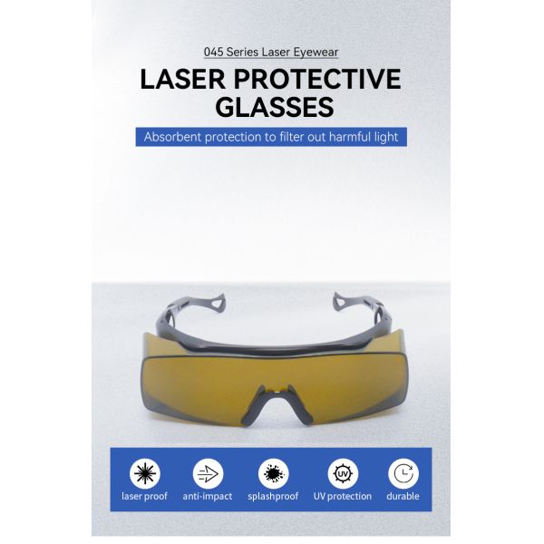 Customizable IPL Laser Safety Glasses 455 532 1064nm CO2 Protective Goggles for Laser Welding Eye Protection Glasses