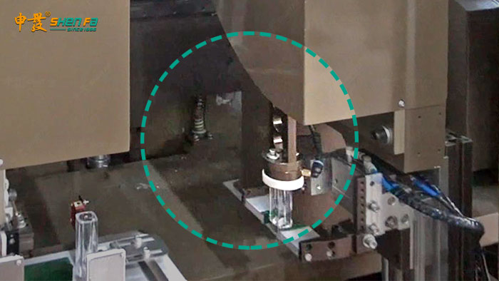 машина сервопривода цвета 380V 1 автоматическая горячая штемпелюя для ручки Iip
