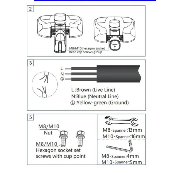 LED Street Light 10V Dim Die-Casting Aluminum Waterproof Weatherproof Smart Control Photocell Highways Parks Square