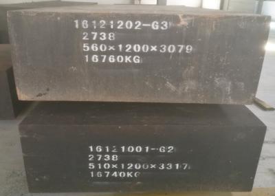 1.2738 P20+Ni 718 Alloy Steel Flat Bar For Plastic Mold With Thickness 21-300mm