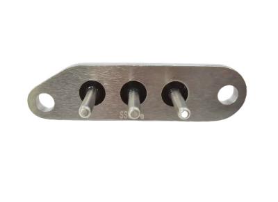 45 Steel and SUH446 Stainless Steel Hermetic Terminal ELAN 48 Glass for Durable Electrical Connections