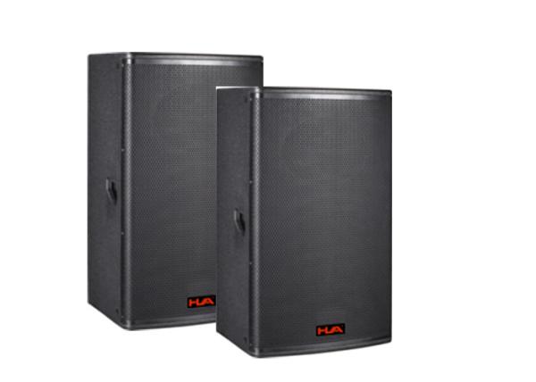 Portable 8ohm Pro Audio Sound System 350 W Compact Plywood Speaker