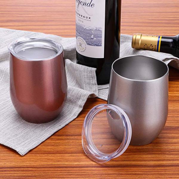 12oz Stainless Steel Tumbler Home Hotel Bathroom Kitchen Usage Customized Logo