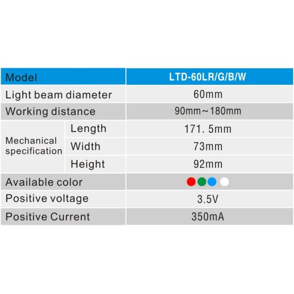 90 Degree L Type High Speed Industrial Camera Parallel Light Source Automation