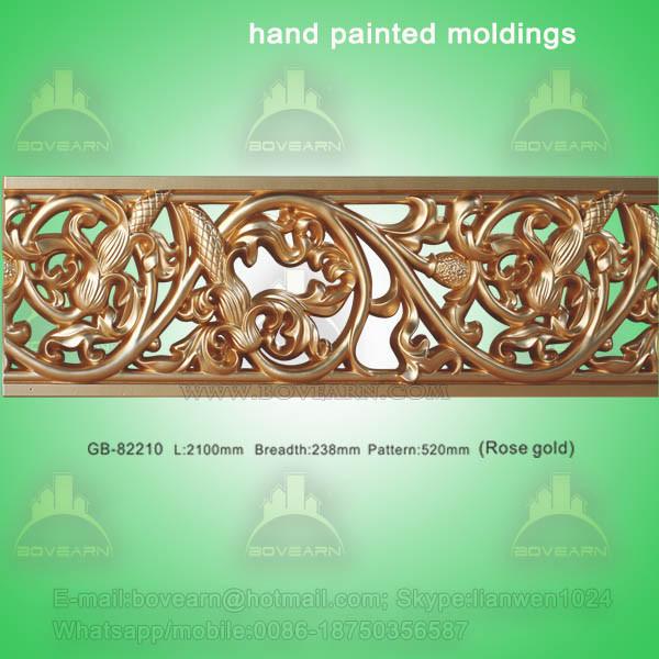 Decorative PU center hollow mouldings