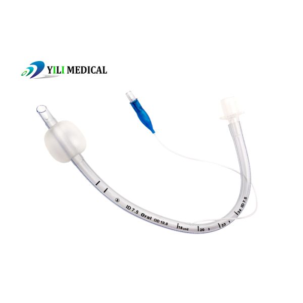 Cuffed Oral Endotracheal Tube DEHP Free For Breathing Anesthesiology