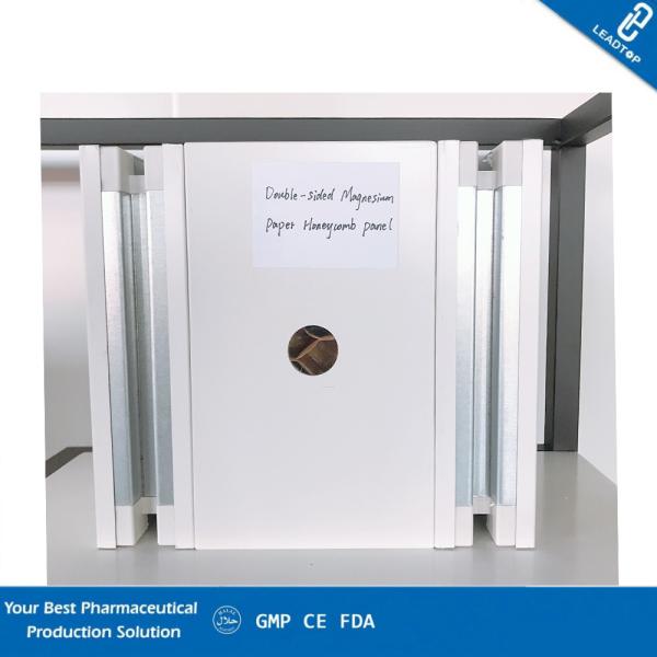 Double Sided Magnesium Paper Honeycomb Panels Clean Room Hand Made Panel