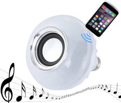 Home Bluetooth Light Bulb Speaker , Wireless Speaker Light Bulb Low Consumption