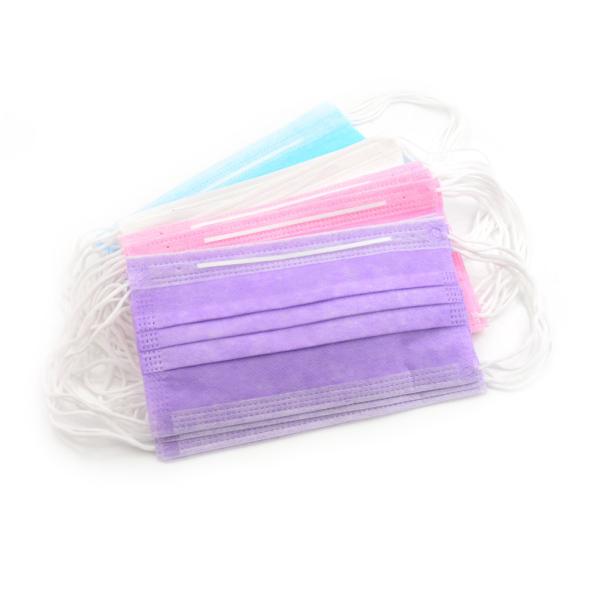Comfortable Design Non Woven Fabric Face Mask 3 Ply Pp Non Woven Fabric