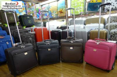 cheap soft sided 16'' laptop trolley luggage ,suitcases from Baigou China