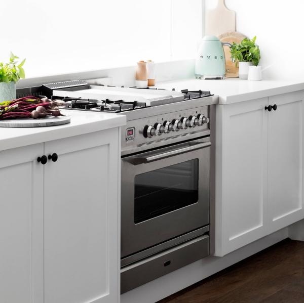 White Black Modular Solid Wood Kitchen Cabinets Cupboard OEM Modern Shaker Style