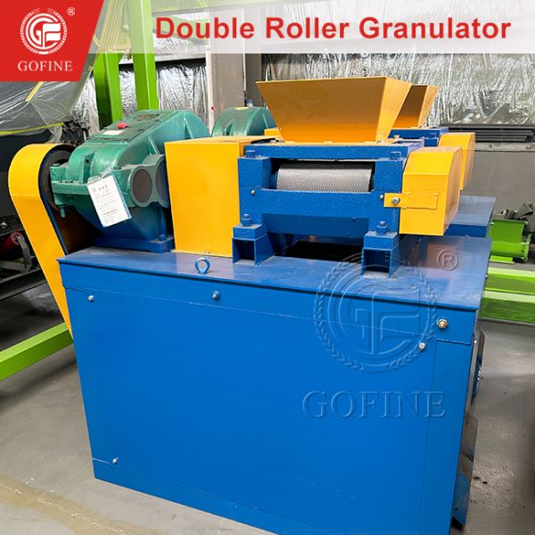 Double Roller Extrusion Granulator Unit for Organic Fertilizer Granulation