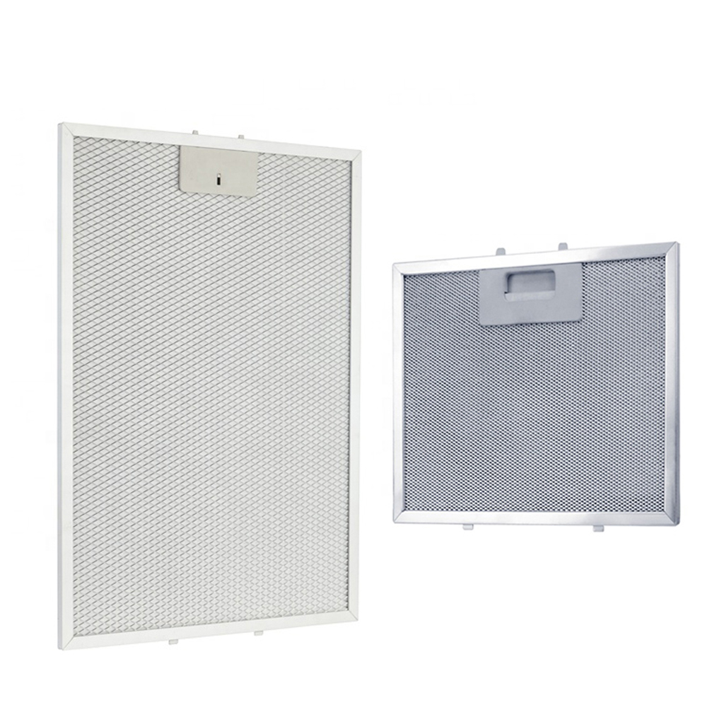 Aluminum Alloy Range Hood Grease Filter with High Efficiency Grease Capture and Customizable Size for Kitchen Canopy Hoods