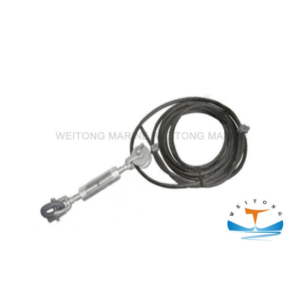 Cast Steel / Iron Marine Mooring Equipment ,  Screw Type Marine Chain Stopper