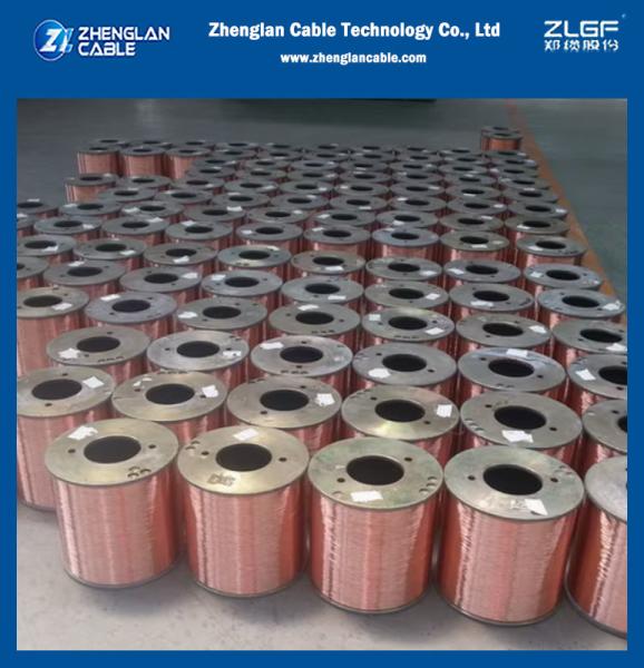 CCS Copper Clad Steel Wire 30% Conductivity Stranded Cable ASTM B228 Bare Grounding Wire Electric Conductor Copper Clad Steel Rod
