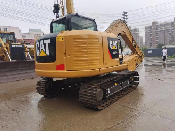 Used Crawler Excavator 307 Caterpillar America Mini Digger Cat 306 307e 308 for Market