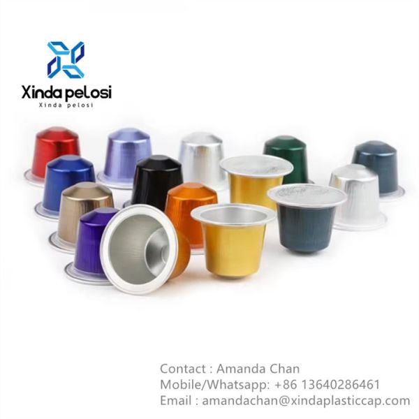 Biodegradable Recyclable Coffee Capsules Cups Empty Eco Friendly And Safe Cup