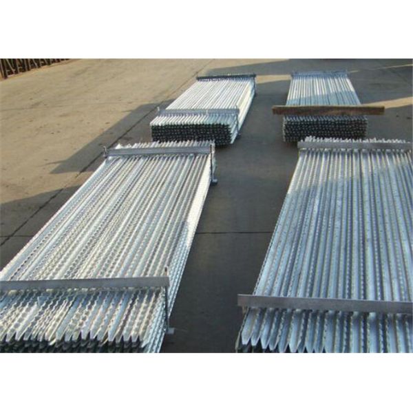 Piquetes galvanizados 8ft decorativos da estrela ISO14001