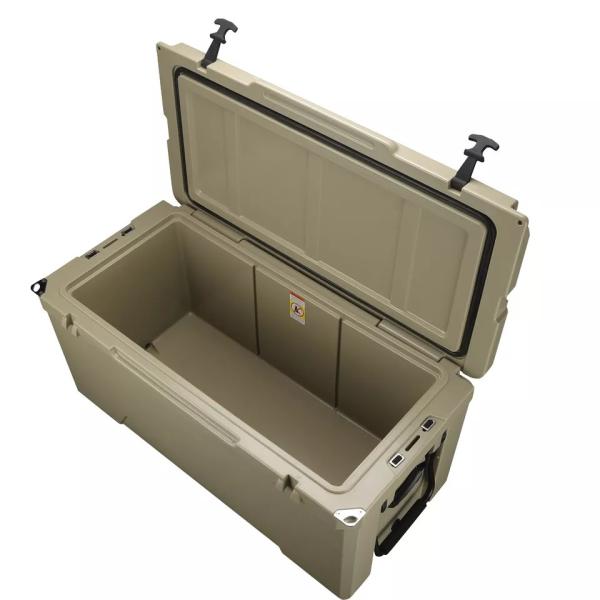 Outdoor Hard Rotomoulded Products Plastic Insulated Ice Cooler Box 135 Litre