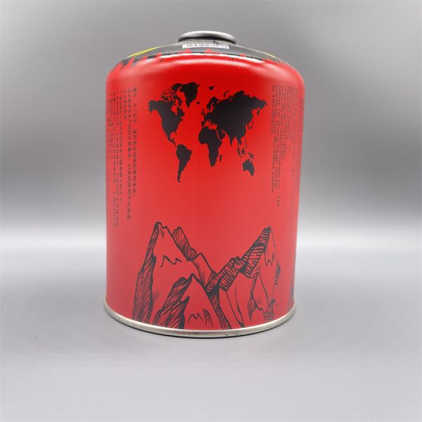 220g 450g Empty Screw Type Butane Gas Camping Cartridge