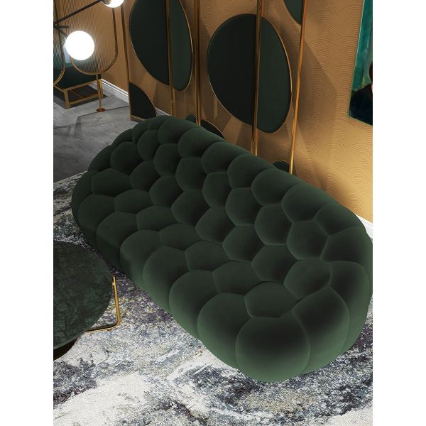 Minimalist Fabric Leisure Nailhead Accents Chair Creative Art Deco Sofa Chair