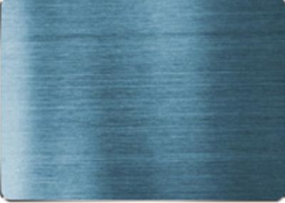 Hairline Surface Decorative Stainless Steel Sheet Metal 0.4mm - 1.5mm Thickness