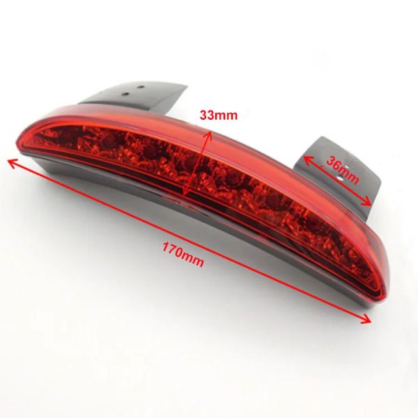 Aftermarket Motorcycle LED Brake Tail Light Stop Lamp LED Lamp Type for Replace/Repair