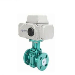 Fluorine Electric Ball Valve