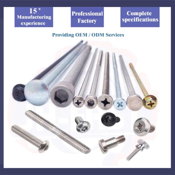 ISO9001 2015 Certified Hexagon Grade 8.8 10.9 M5 M6 M8 M10 M12 M16 Bolts and Nuts