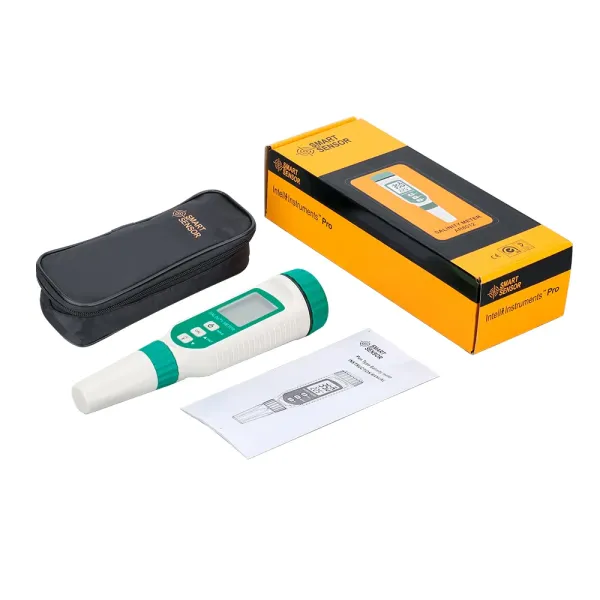 Portable Digital Salinity Meter 0.00ppt-50ppt Measuring Range for Water Quality Testing