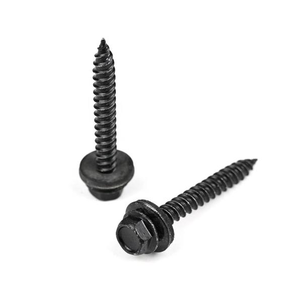 ZINC Finish Flange Hex Head Wood Screw for Wooden Building Materials and Structures