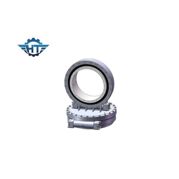 SDE 21 Gear Ratio 125 / 1 Worm Gear Slew Drive Enclosed Housing Hourglass For CPV