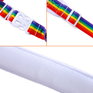 Clear Sling Bag, Stadium Approved Clear Bag, Transparent Chest Daypack for Hiking, Stadium or Concerts