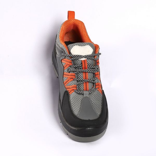 Slip Resistant Steel Toe Low Cut Sport Safety Shoes PU Sole Comfortable EVA Insole Work Boots