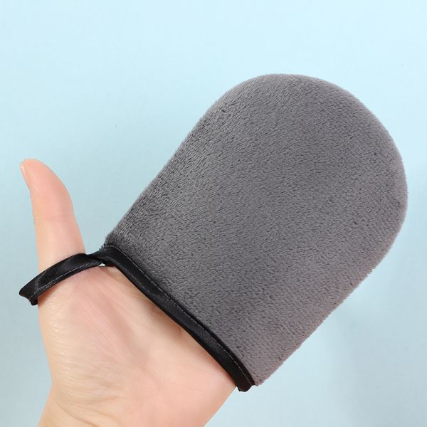 Microfiber Makeup Removal Mitt Facial Cleaning Makeup Remover towel Mitt