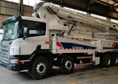 caminhão de 180m3/H 56m Zoomlion, bomba concreta do crescimento longo com motor diesel